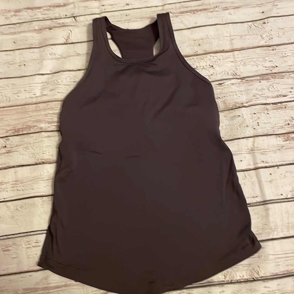 lululemon Run Tank Eggplant Size 10